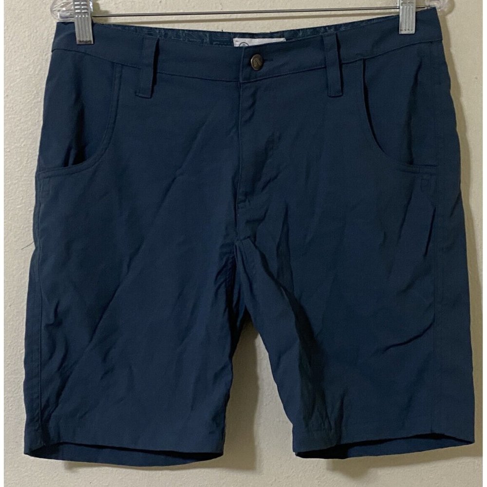 Flylow Men's Small Lightweight Teal Blue Active Hiking Shorts Size 31" x 9"